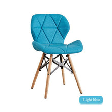 Load image into Gallery viewer, Nordic INS Restaurant Furniture Chair Dining Room Modern Pu China Iron Chair Wood Kitchen Dining Chairs for Dining Rooms Sofa