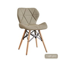 Load image into Gallery viewer, Nordic INS Restaurant Furniture Chair Dining Room Modern Pu China Iron Chair Wood Kitchen Dining Chairs for Dining Rooms Sofa