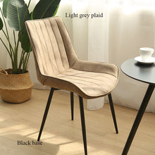 Load image into Gallery viewer, Nordic INS Chair Restaurant Furniture Dining Room Modern Pu China Iron Chair Wood Kitchen Dining Chairs for Dining Rooms Sofa
