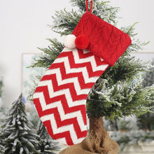 Load image into Gallery viewer, Christmas decorations for home woollen stockings gift bags enfeites natal décoration noel рождественская сумка bolsos navideños
