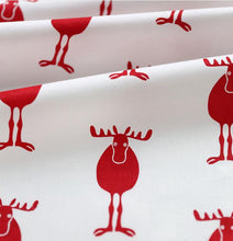 Load image into Gallery viewer, Snowman Christmas Deer series printed DIY Sewing twill 100% cotton fabric for baby clothes bedding textile tilda quilting tissus
