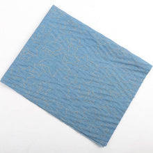 Load image into Gallery viewer, IBOWS 40CM*50CM Denim Soft Fabric Star Dots Printed Breathable Fabric DIY Dolls Patchwork Clothing Making Home Textile Material