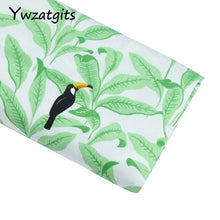 Load image into Gallery viewer, ywzatgits Mixed size Cotton Printed Fabric Green lattice Sewing Textile Quilting Patchwork DIY Sewing Accessories YI0301