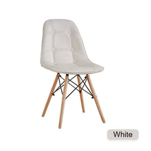 Load image into Gallery viewer, nordic INS restaurant furniture chair dining room modern Pu china Iron chair wood kitchen dining chairs for dining rooms sofa