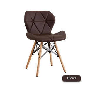 Nordic INS Restaurant Furniture Chair Dining Room Modern Pu China Iron Chair Wood Kitchen Dining Chairs for Dining Rooms Sofa