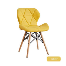 Load image into Gallery viewer, Nordic INS Restaurant Furniture Chair Dining Room Modern Pu China Iron Chair Wood Kitchen Dining Chairs for Dining Rooms Sofa
