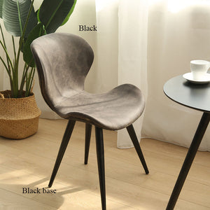 Nordic INS Chair Restaurant Furniture Dining Room Modern Pu China Iron Chair Wood Kitchen Dining Chairs for Dining Rooms Sofa