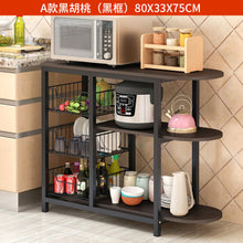 Load image into Gallery viewer, Dining table Kitchen Storage Shelf Storage Shelf  Microwave Stand  Multi-layer shelves Multifunctional shelving saves space
