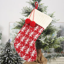 Load image into Gallery viewer, Christmas decorations for home woollen stockings gift bags enfeites natal décoration noel рождественская сумка bolsos navideños
