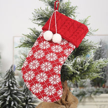 Load image into Gallery viewer, Christmas decorations for home woollen stockings gift bags enfeites natal décoration noel рождественская сумка bolsos navideños
