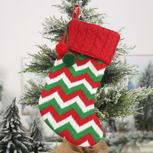 Load image into Gallery viewer, Christmas decorations for home woollen stockings gift bags enfeites natal décoration noel рождественская сумка bolsos navideños
