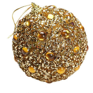 8CM Christmas Rhinestone Ball  Glitter Baubles Xmas Tree Ornament Decoration  Décoration de noël