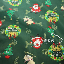 Load image into Gallery viewer, Snowman Christmas Deer series printed DIY Sewing twill 100% cotton fabric for baby clothes bedding textile tilda quilting tissus
