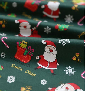 Snowman Christmas Deer series printed DIY Sewing twill 100% cotton fabric for baby clothes bedding textile tilda quilting tissus