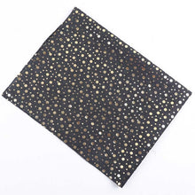 Load image into Gallery viewer, IBOWS 40CM*50CM Denim Soft Fabric Star Dots Printed Breathable Fabric DIY Dolls Patchwork Clothing Making Home Textile Material
