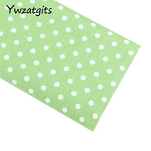 Load image into Gallery viewer, ywzatgits Mixed size Cotton Printed Fabric Green lattice Sewing Textile Quilting Patchwork DIY Sewing Accessories YI0301
