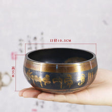 Load image into Gallery viewer, SDR Tibetan Bowl Singing Bowl Decorative-wall-dishes Home Decoration Decorative Wall Dishes Tibetan Singing Bowl
